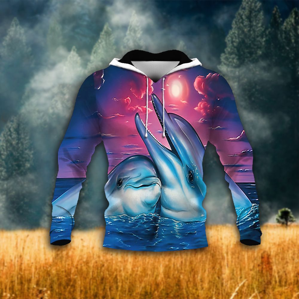 Dolphin 3D Hoodie