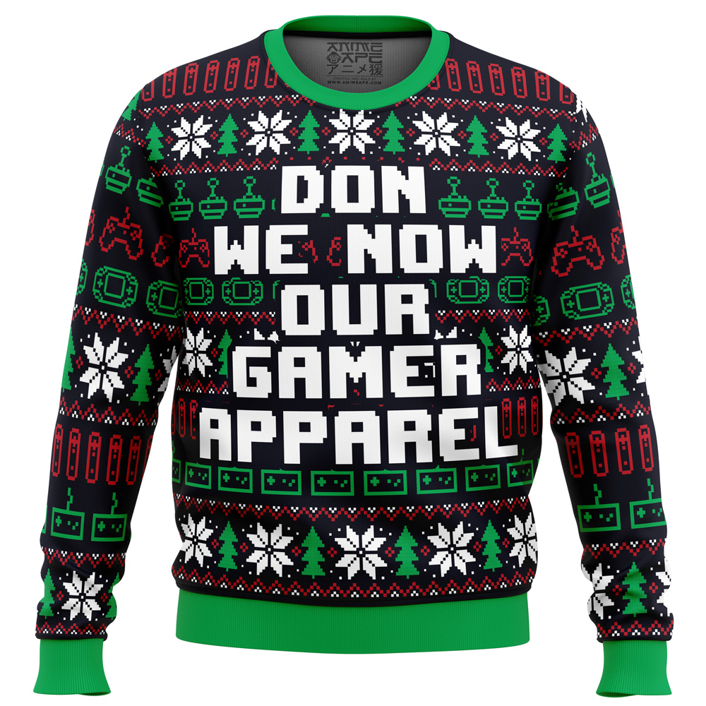 Don We Now Our Gamer Ugly Christmas Sweater- Best Christmas Gifts 2023