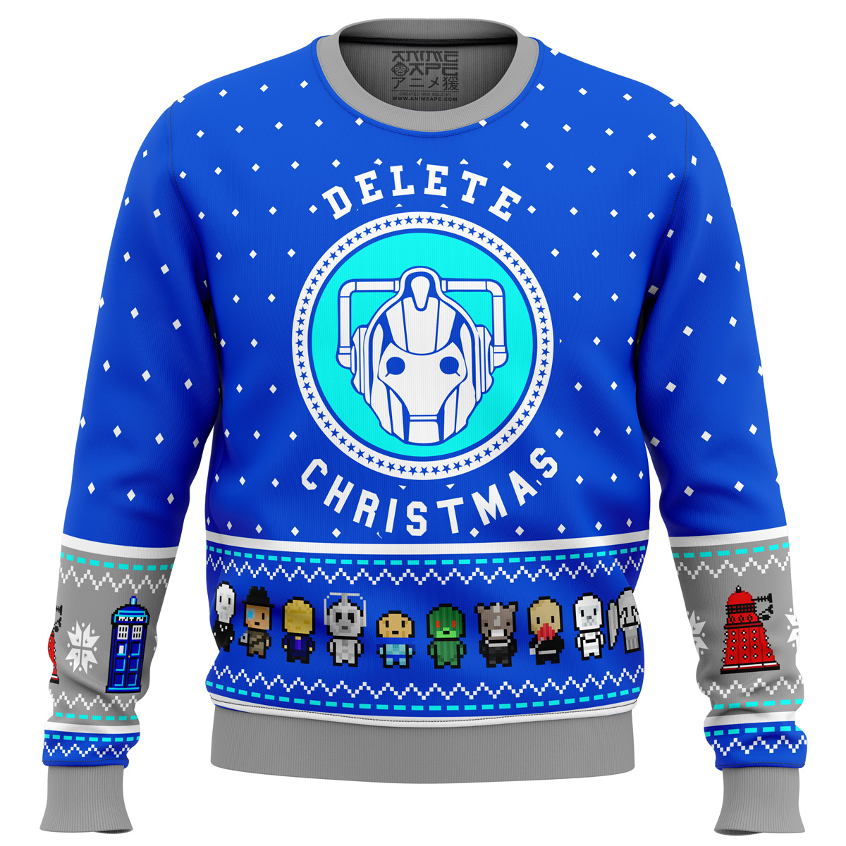 Dr Who Dalek Ugly Christmas Sweater- Best Christmas Gifts 2023