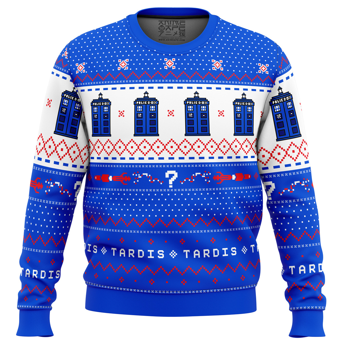 Dr Who TARDIS Christmas Sweater- Best Christmas Gifts 2023