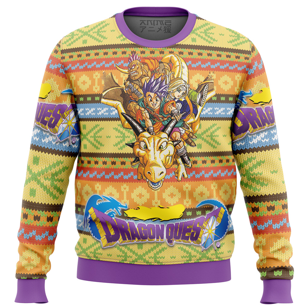 Dragon Quest alt Ugly Christmas Sweater- Best Christmas Gifts 2023