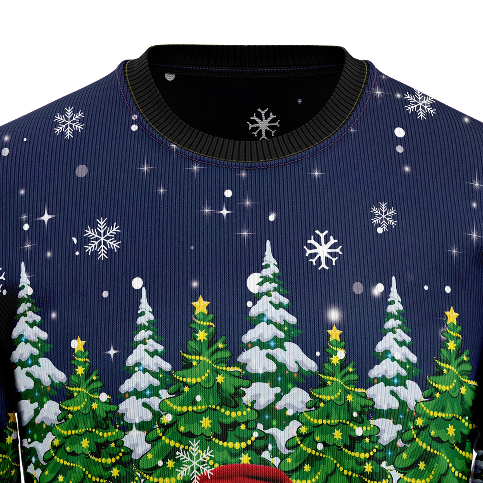 Dreaming Golden Retriever Under Snow TG51015 Ugly Christmas Sweater- Best Christmas Gifts 2023