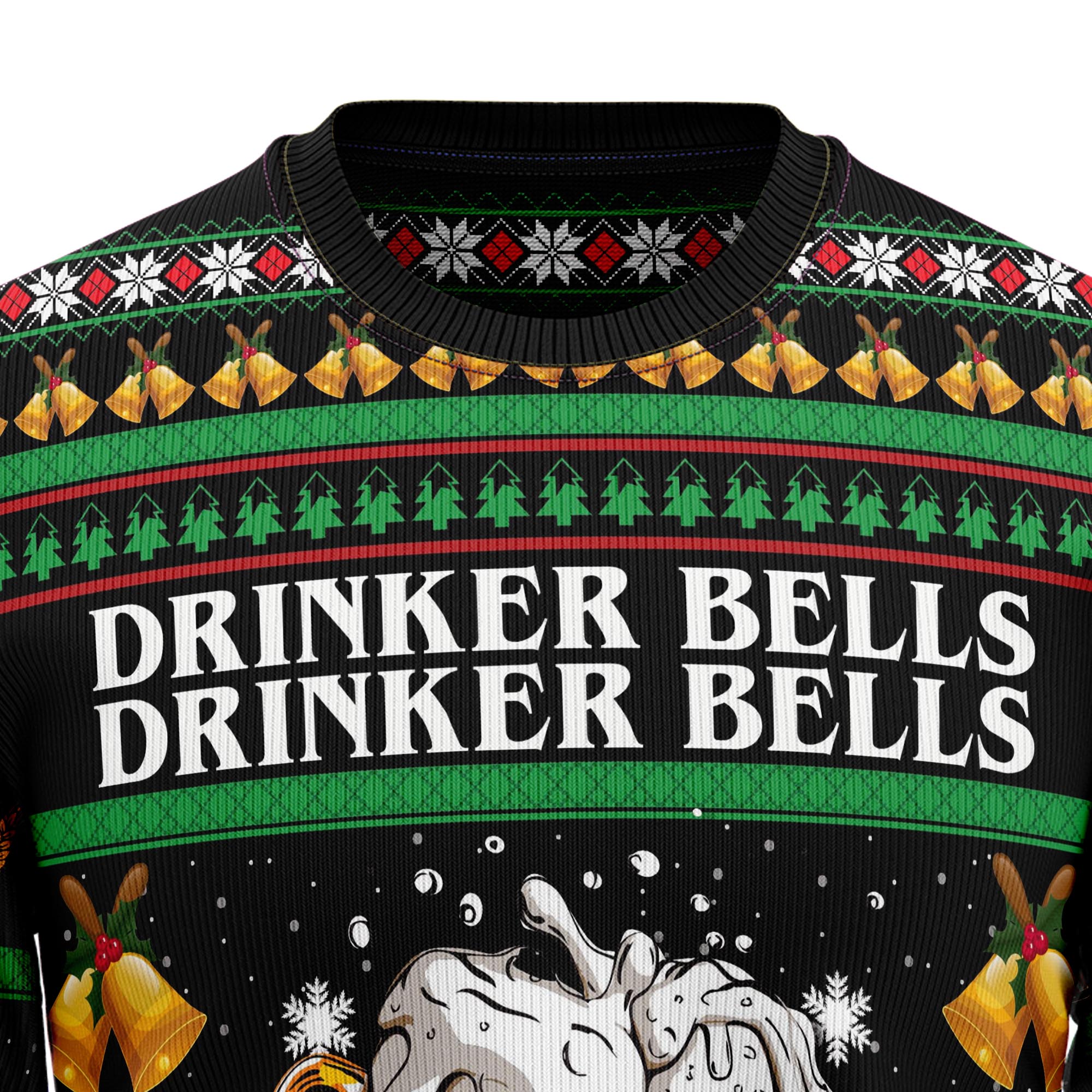 Drinker Bell TG5128 Ugly Christmas Sweater- Best Christmas Gifts 2023