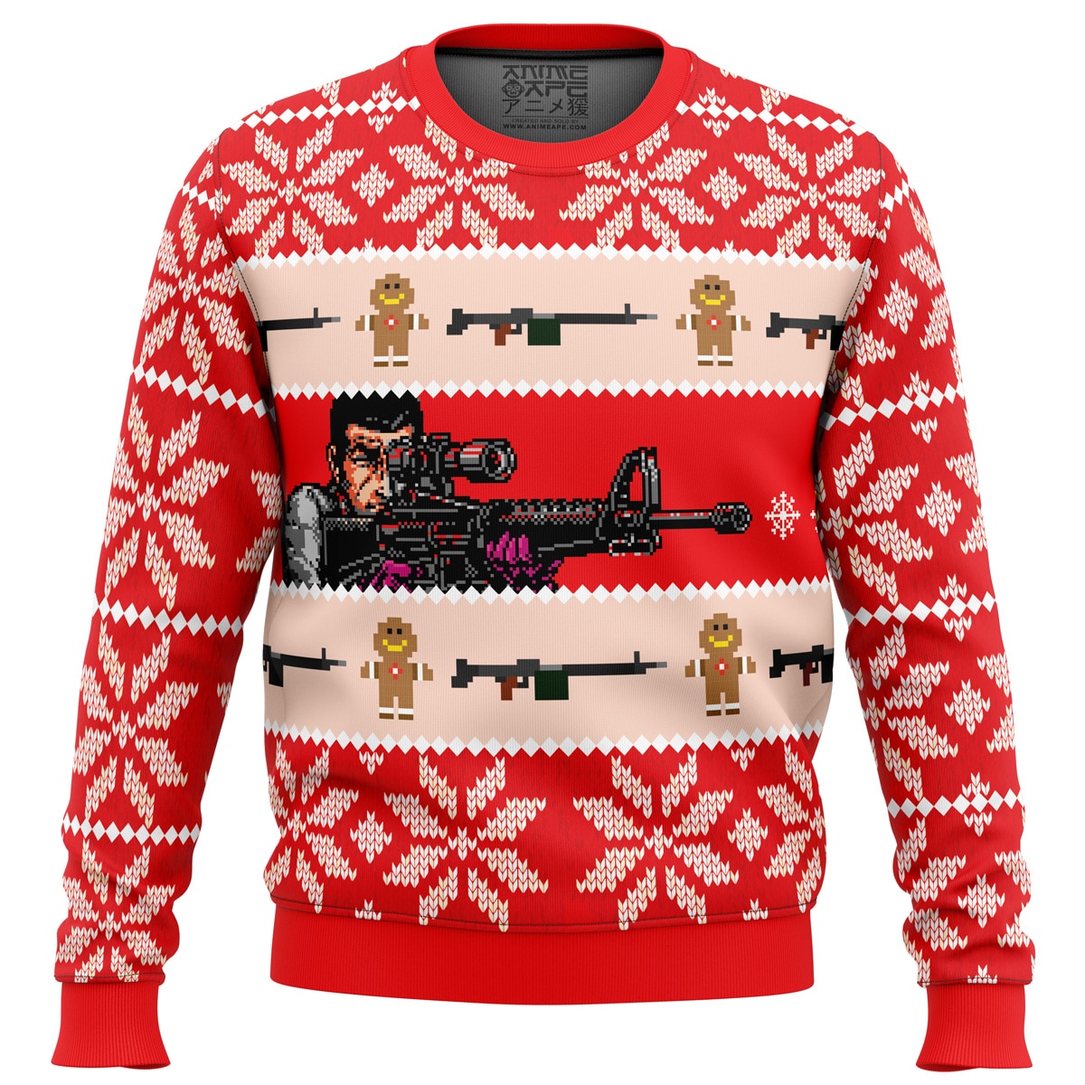 Duke Togo Golgo 13 Ugly Christmas Sweater- Best Christmas Gifts 2023