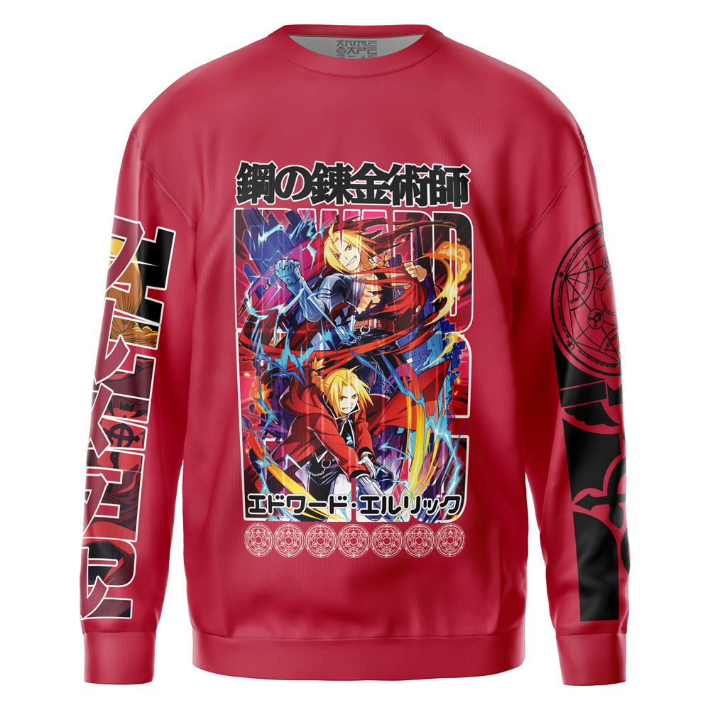 Edward Elric Fullmetal Alchemist Streetwear Sweatshirt