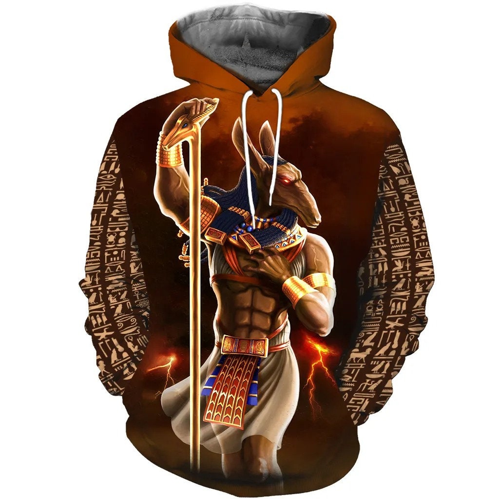 Egyptian God Set AOP Unisex Hoodie