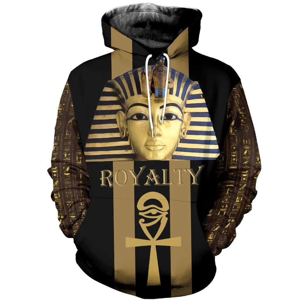 Egyptian King Tut Royalty AOP Unisex Hoodie