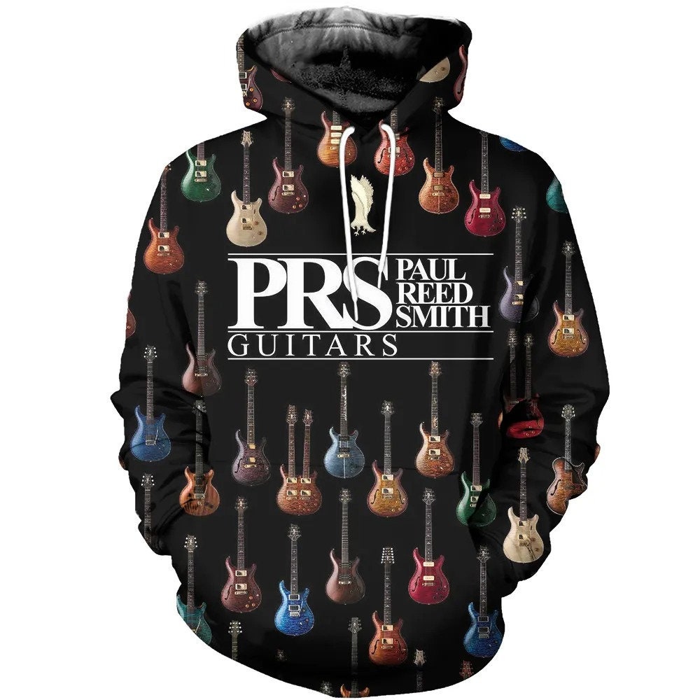 Electric Guitar Gift AOP Unisex Hoodie