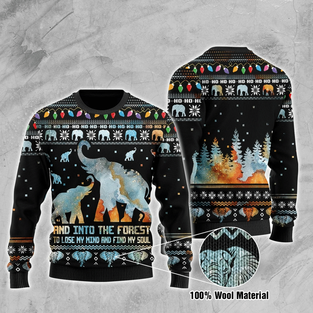 Elephant Ugly Christmas Sweater – Best Christmas Gifts 2023