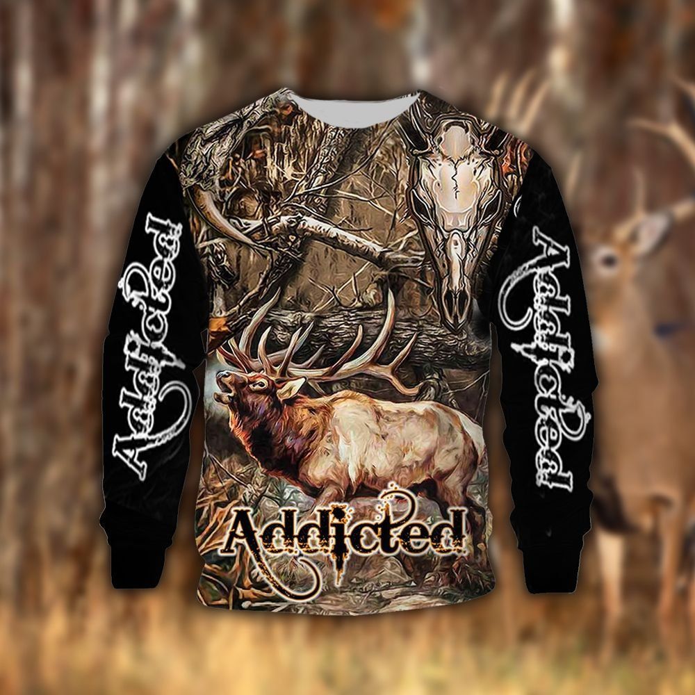 Elk Hunting Ugly Christmas Sweater – Best Christmas Gifts 2023