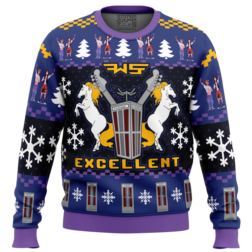 Excellent Bill and Ted Ugly Christmas Sweater- Best Christmas Gifts 2023