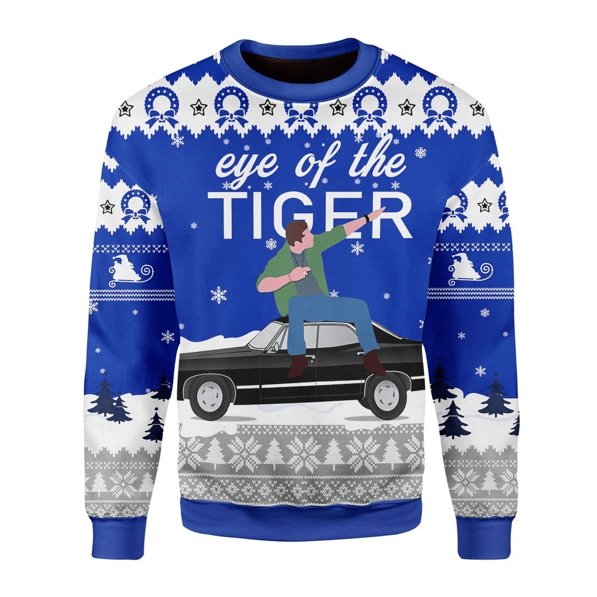 Eye Of The Tiger Ugly Christmas Sweater – Best Christmas Gifts 2023