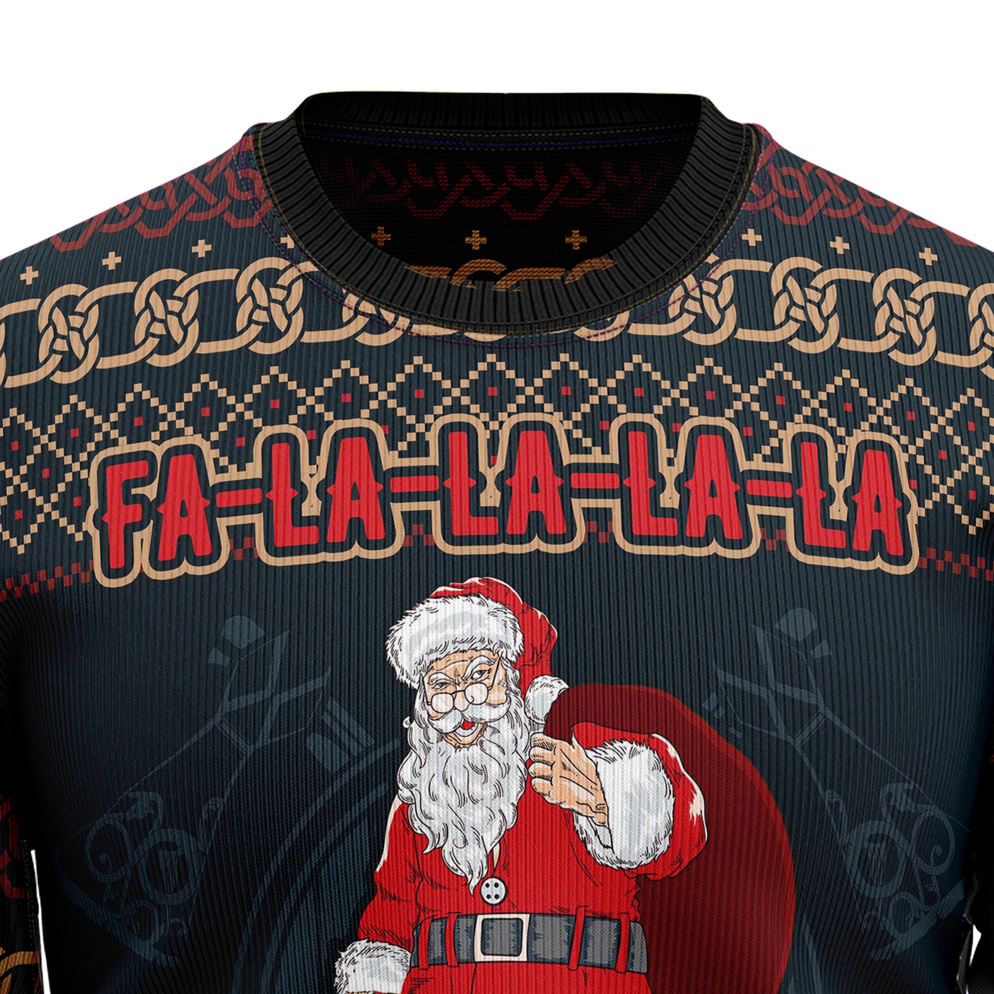 FaLaLaLa ValhallaLa Viking HZ112311 Ugly Christmas Sweater- Best Christmas Gifts 2023