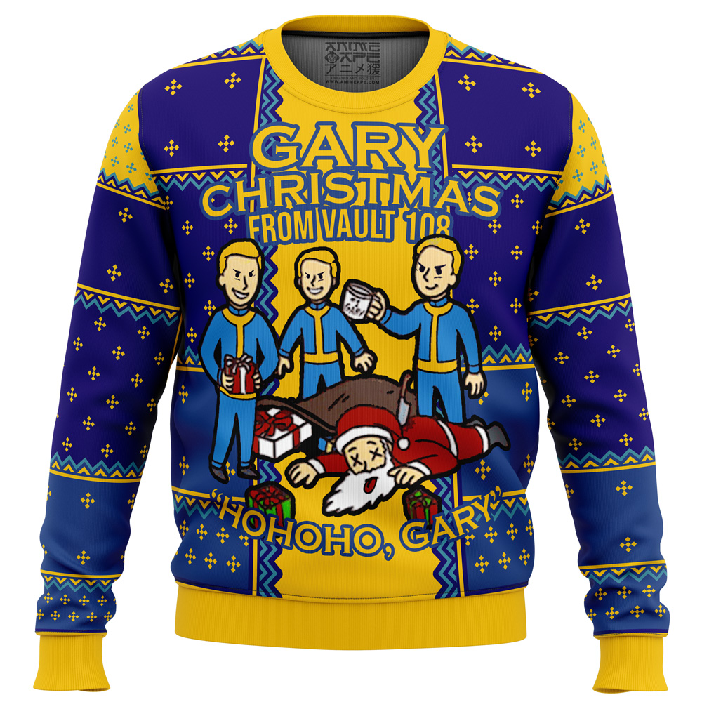 Fallout Gary Ugly Christmas Sweater- Best Christmas Gifts 2023