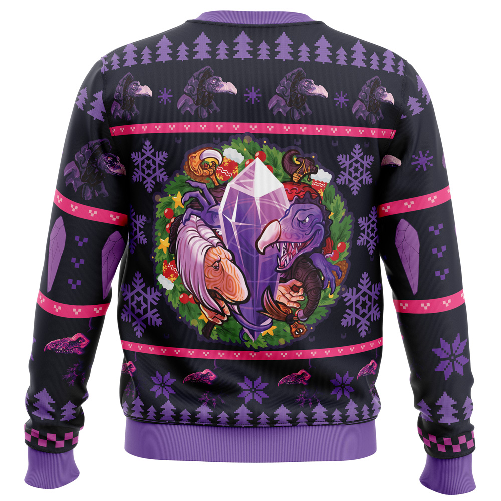 Fantasy Puppet Christmas Dark Crystal Ugly Christmas Sweater- Best Christmas Gifts 2023