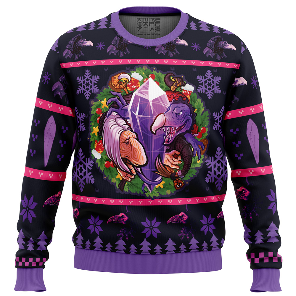 Fantasy Puppet Christmas Dark Crystal Ugly Christmas Sweater- Best Christmas Gifts 2023