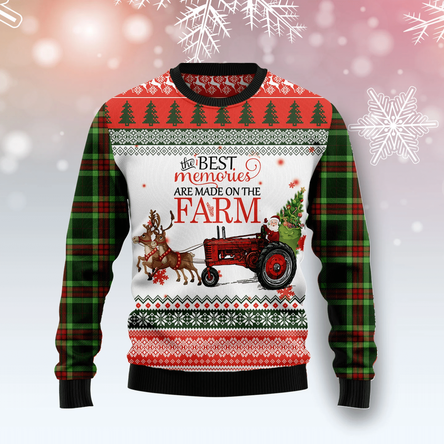 Farm Best Memories Christmas Ugly Christmas Sweater- Best Christmas Gifts 2023