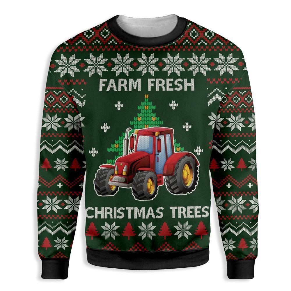 Farm Fresh Ugly Christmas Sweater – Best Christmas Gifts 2023