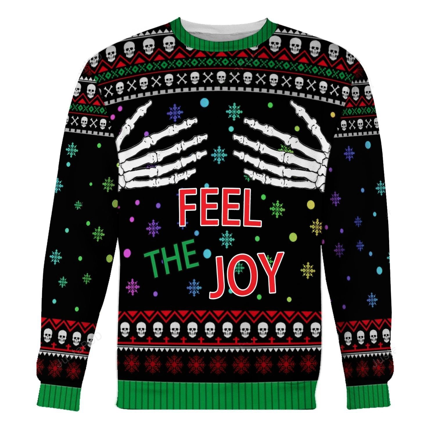 Feel The Joy Ugly Sweater- Best Christmas Gifts 2023