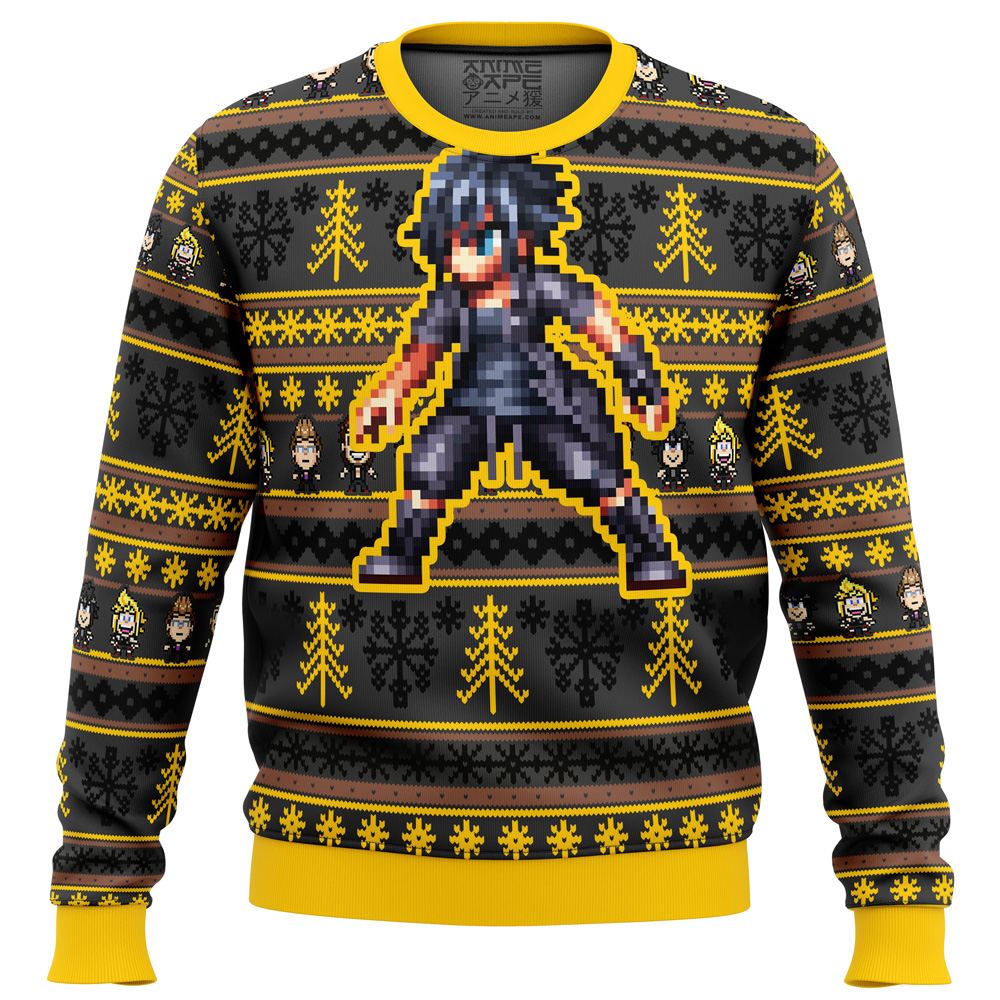 Final Fantasy Noctis Ugly Christmas Sweater- Best Christmas Gifts 2023