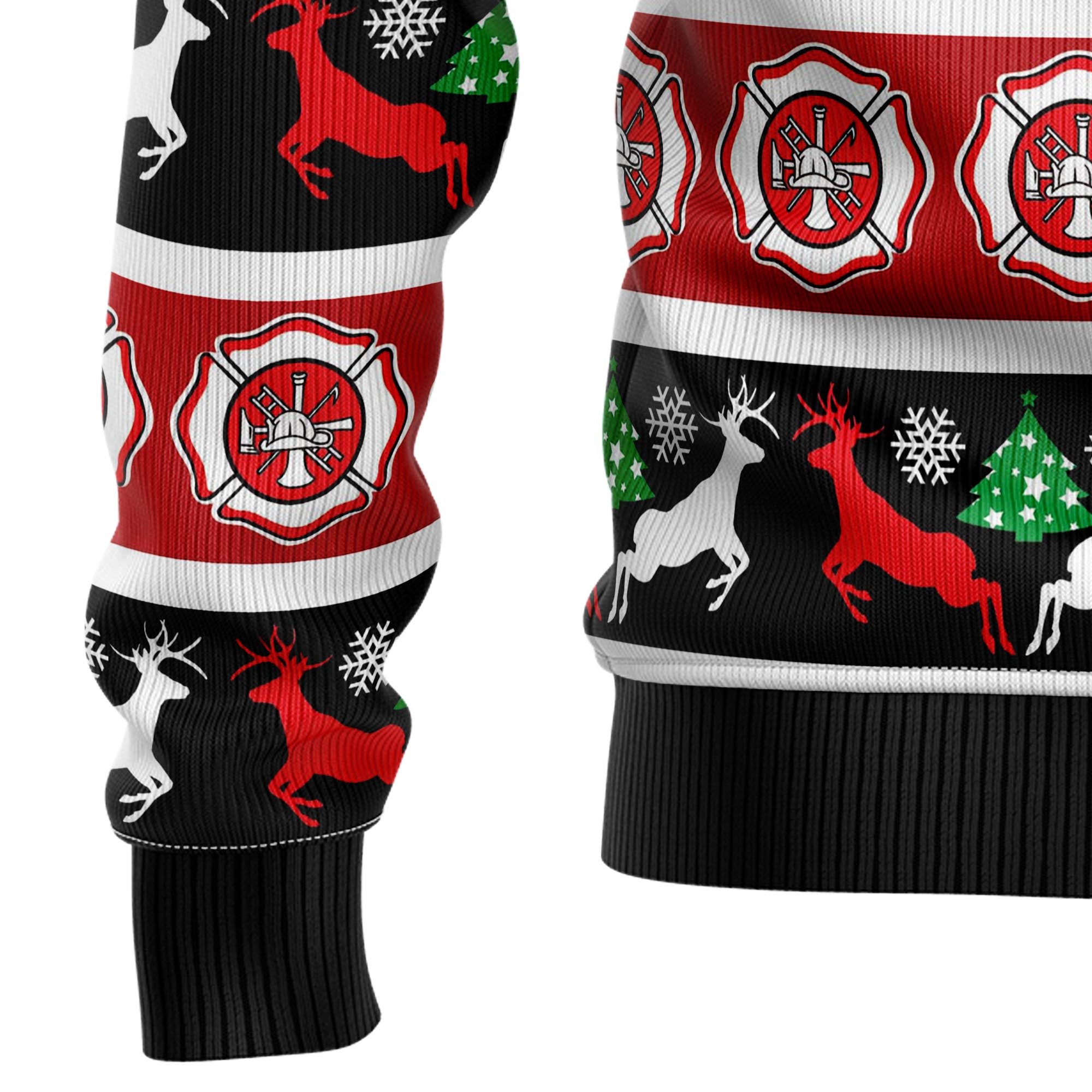 Fireman Firefighter G5106 Ugly Christmas Sweater- Best Christmas Gifts 2023 Fireman Firefighter G5106 Ugly Christmas Sweater- Best Christmas Gifts 2023