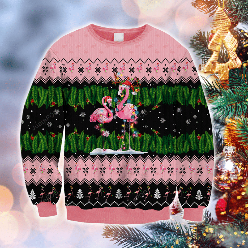 Flamingo Ugly Christmas Sweater – Best Christmas Gifts 2023