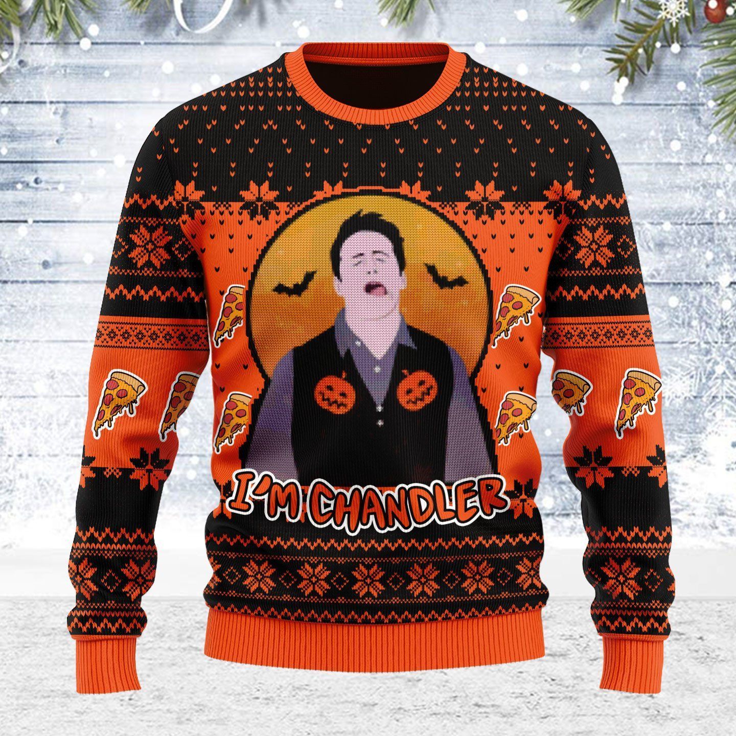 Friends Im Chandler Ugly Sweater, Friends Im Chandler Christmas Sweater, Friends Im Chandler Gift, Friends Im Chandler Shirt- Best Christmas Gifts 2023
