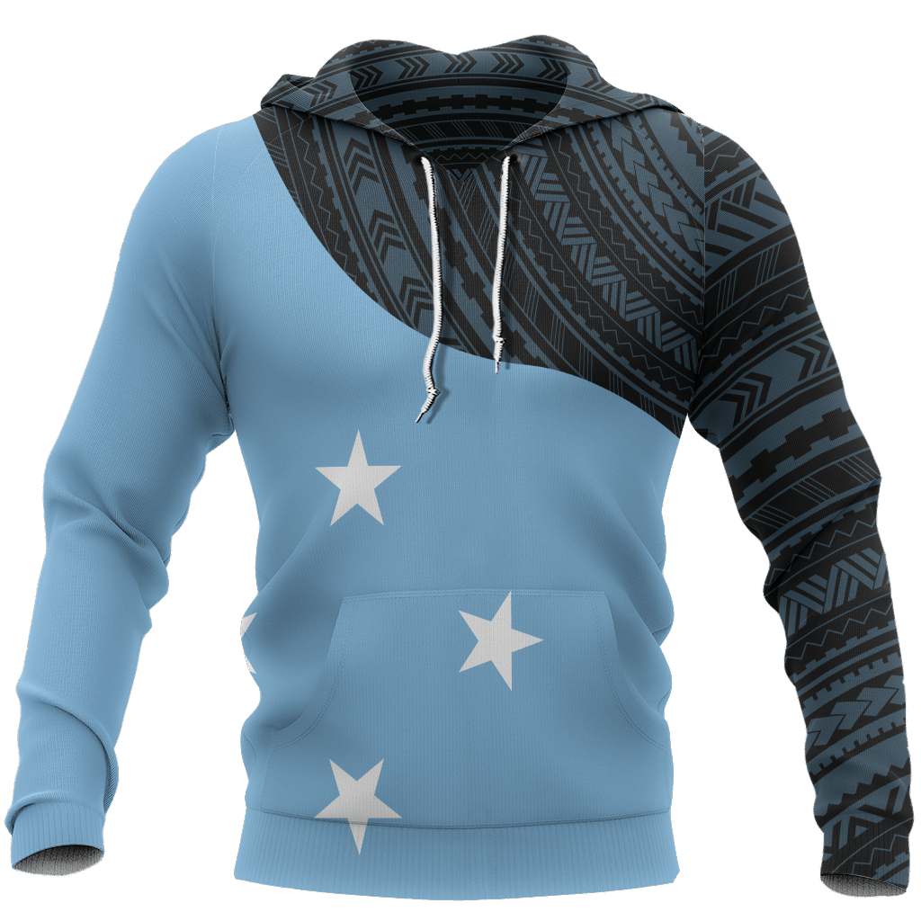 Fsm Flag Curve Concept Pullover Unisex 3D Hoodie