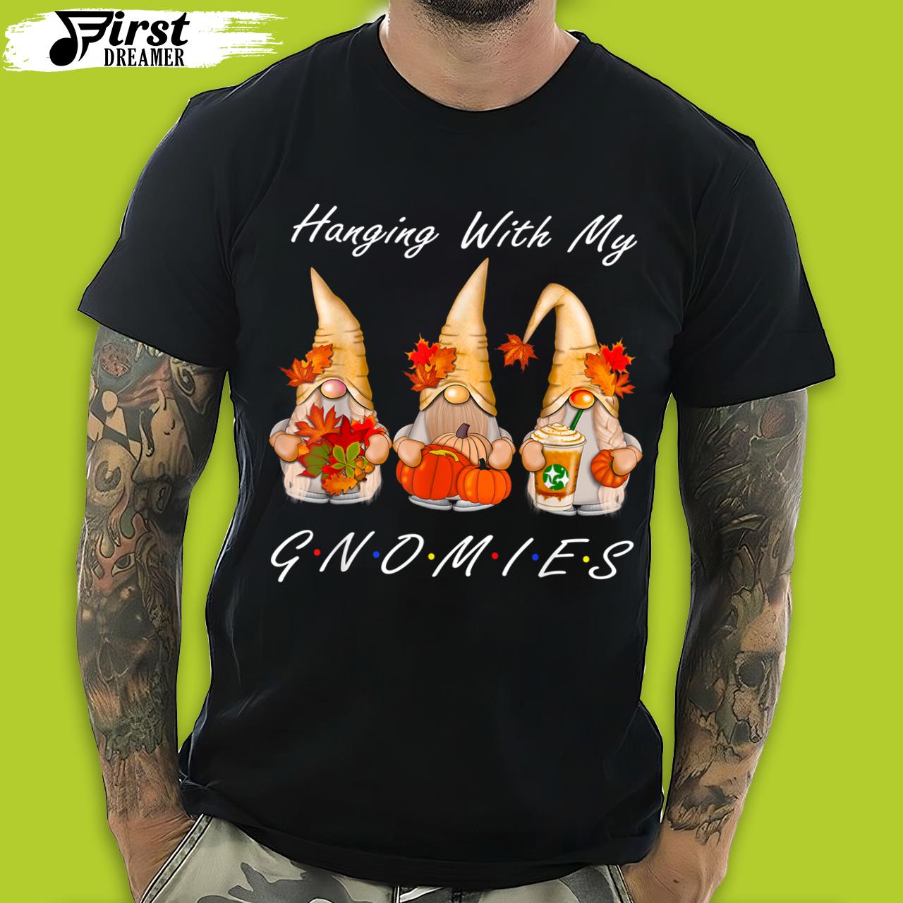 Funny Thanksgiving Shirts For Women Gnome Gnomies Lover