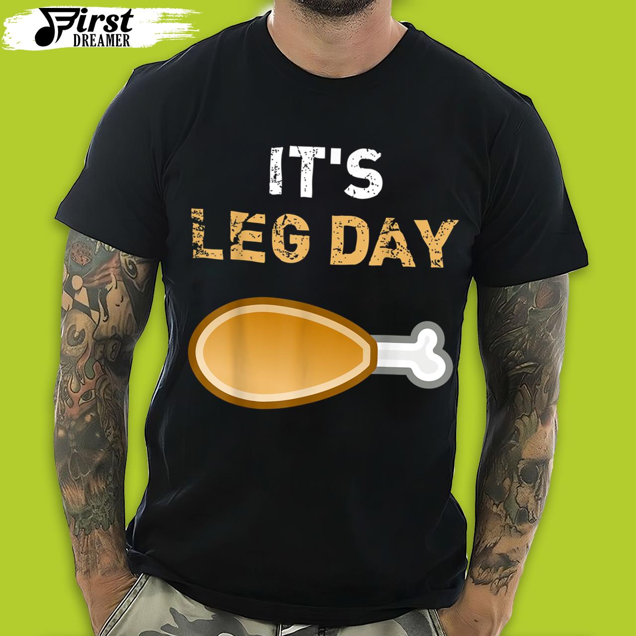 Funny Thanksgiving Shirts It’s Leg Day Funny Workout Turkey Thanksgiving