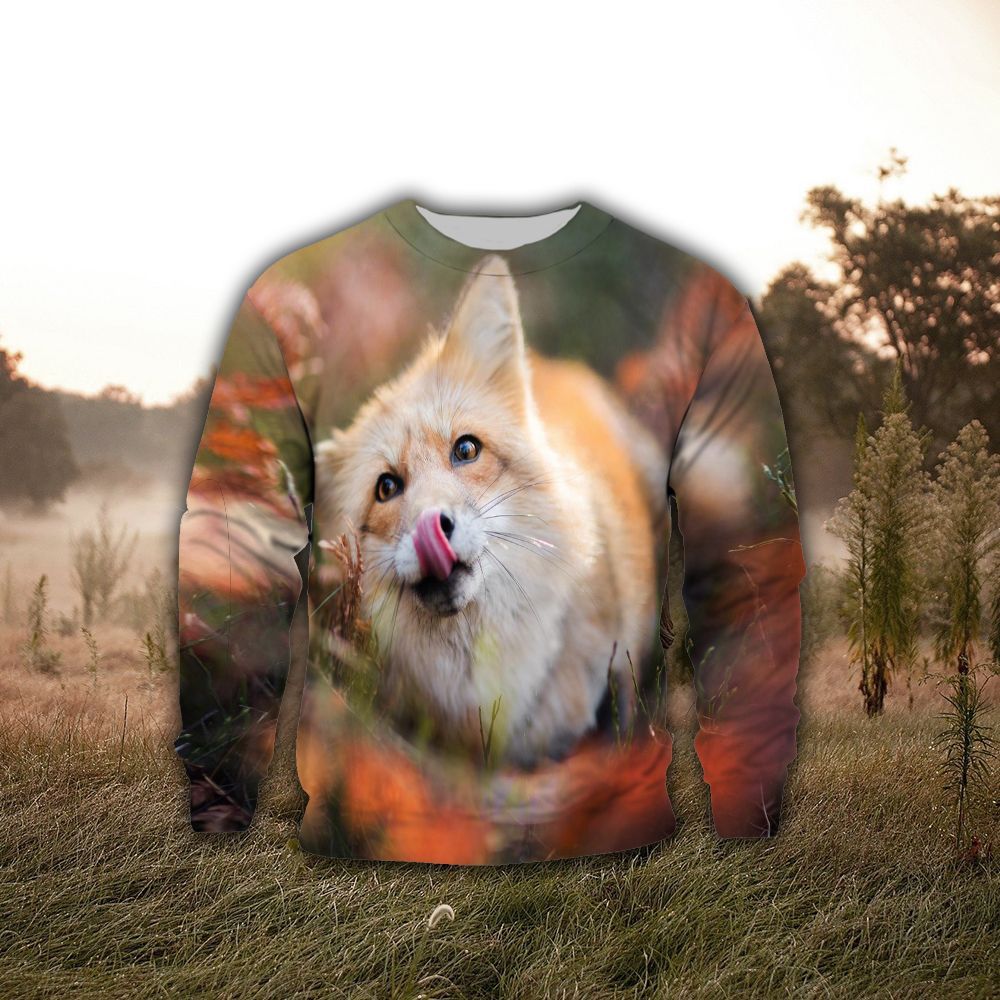 Funny Fox Face Thcn Ntl Sweatshirt – Best Christmas Gifts 2023