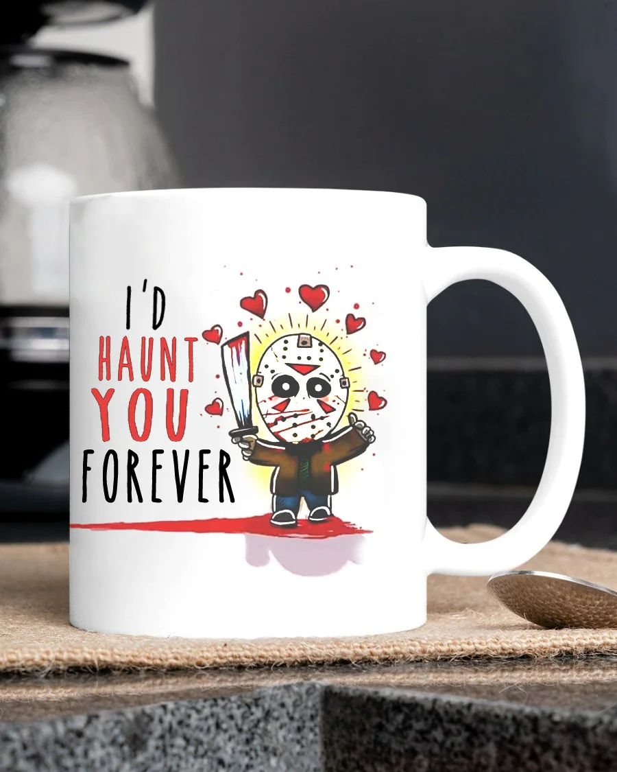 Funny Jason Id Haunt You Forever Valentines Day Mug