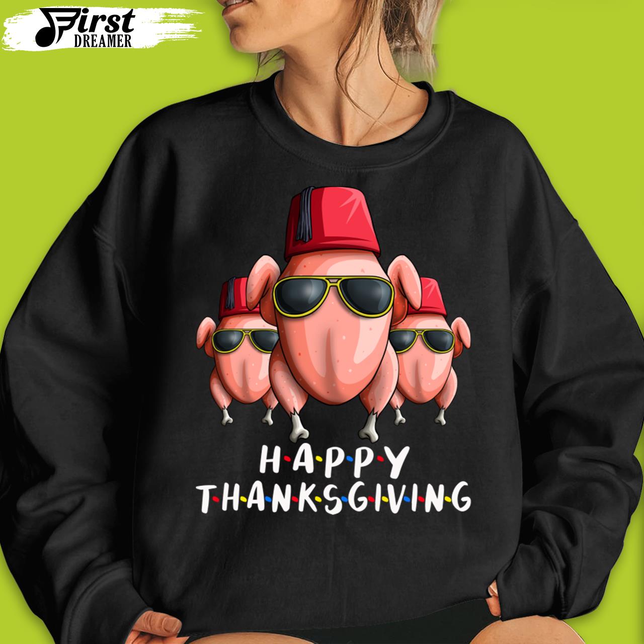 Funny Thanksgiving Shirts Thanksgiving Turkey For Friends Funny Turkey Head