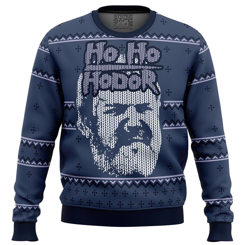 Game of Thrones Hodor Ugly Christmas Sweater- Best Christmas Gifts 2023