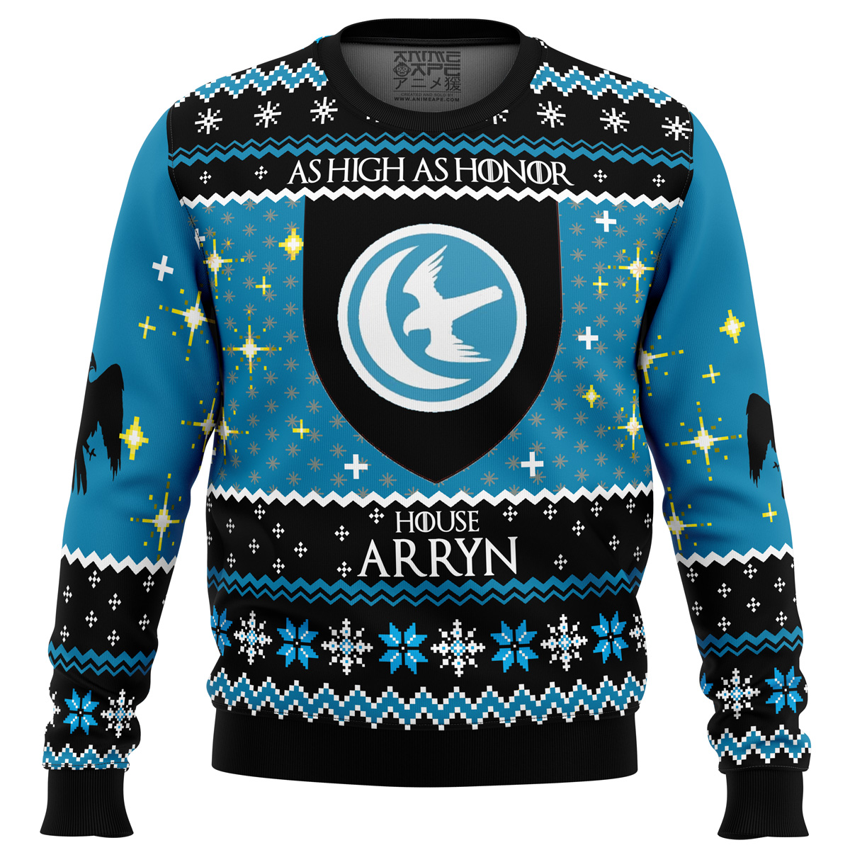 Game of Thrones House Arryn Ugly Christmas Sweater- Best Christmas Gifts 2023