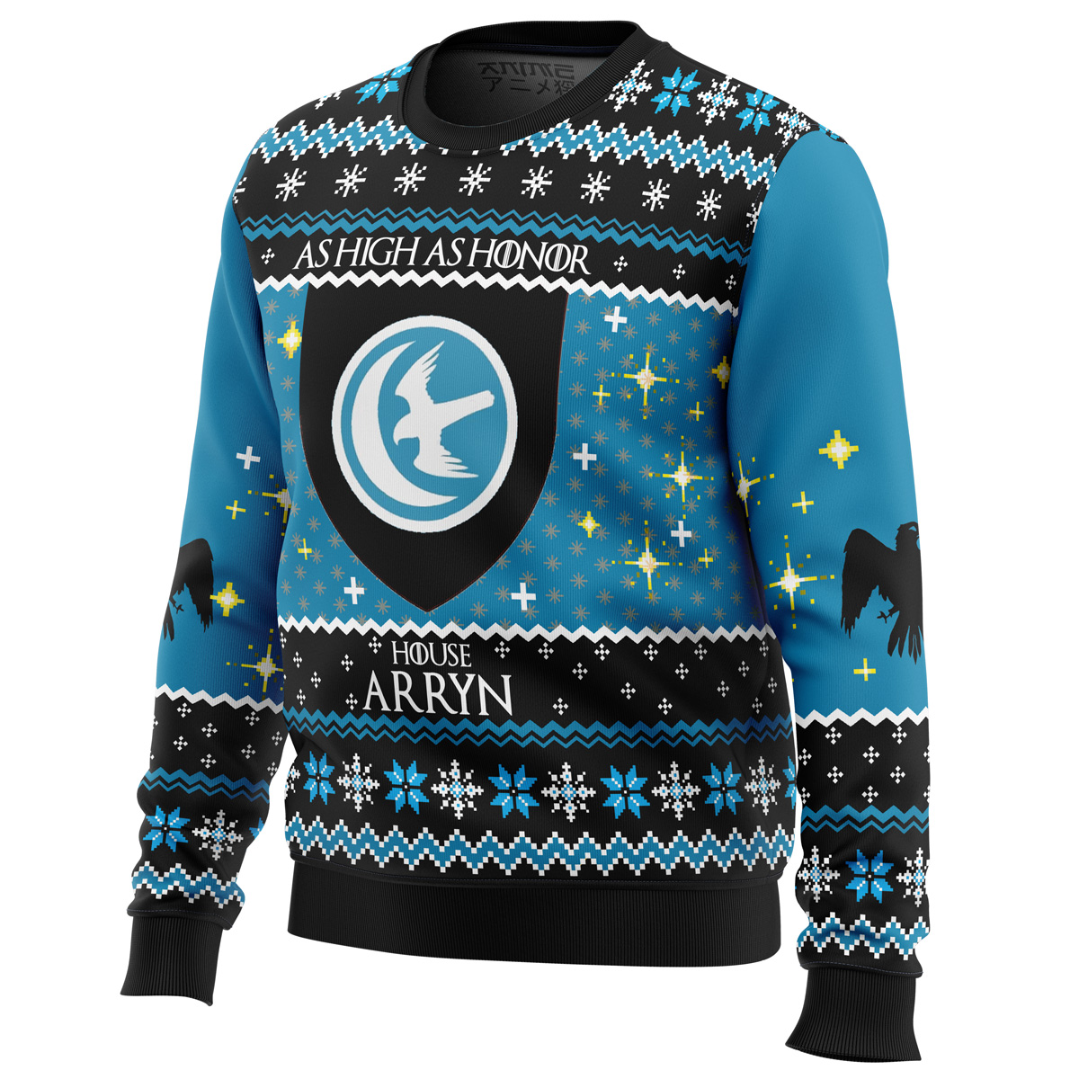 Game of Thrones House Arryn Ugly Christmas Sweater- Best Christmas Gifts 2023