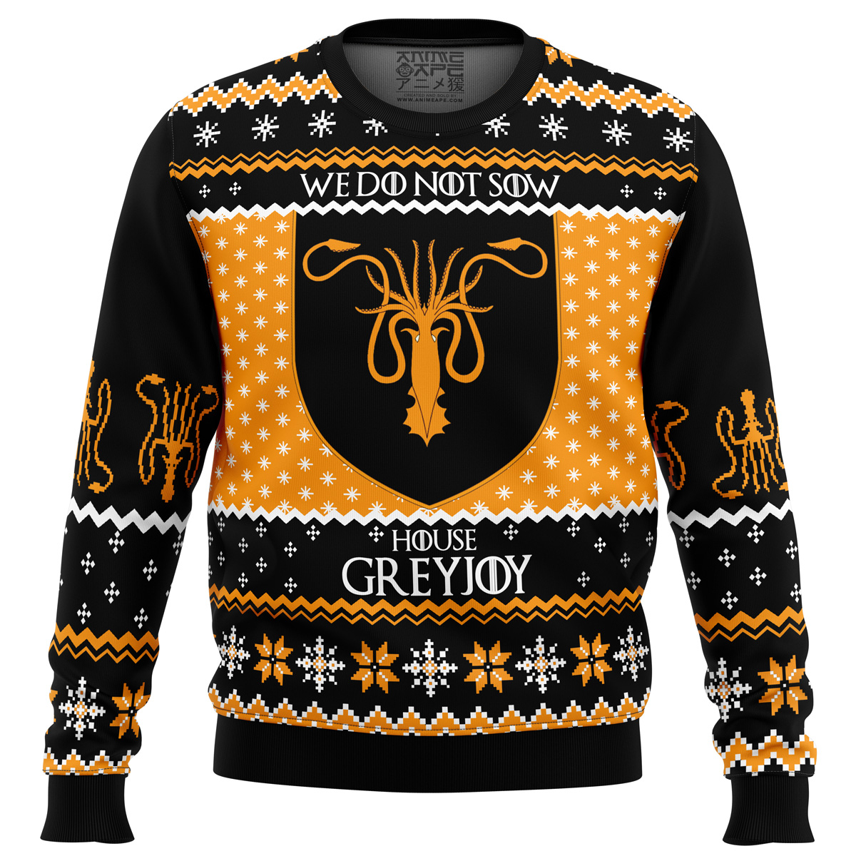 Game of Thrones House Greyjoy Ugly Christmas Sweater- Best Christmas Gifts 2023