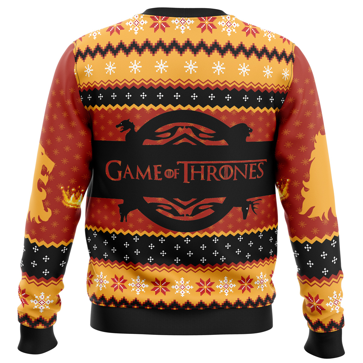 Game of Thrones House Lannister Ugly Christmas Sweater- Best Christmas Gifts 2023 Game of Thrones House Lannister Ugly Christmas Sweater- Best Christmas Gifts 2023