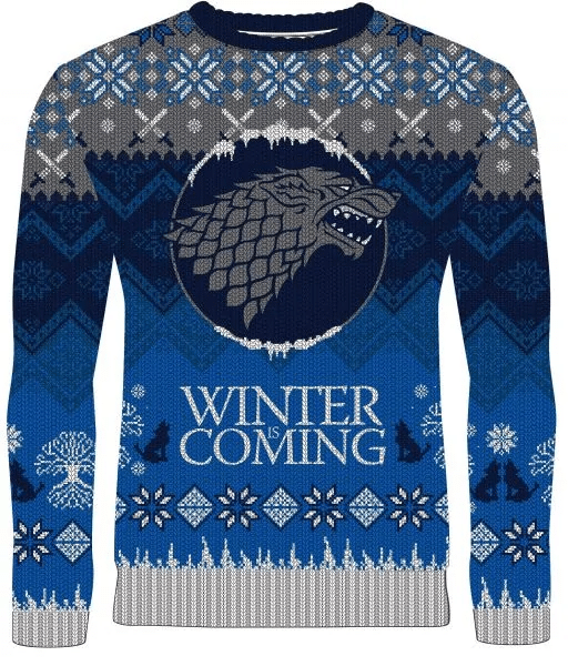 Game Of Thrones Winter Is Coming Stark Christmas Sweater- Best Christmas Gifts 2023