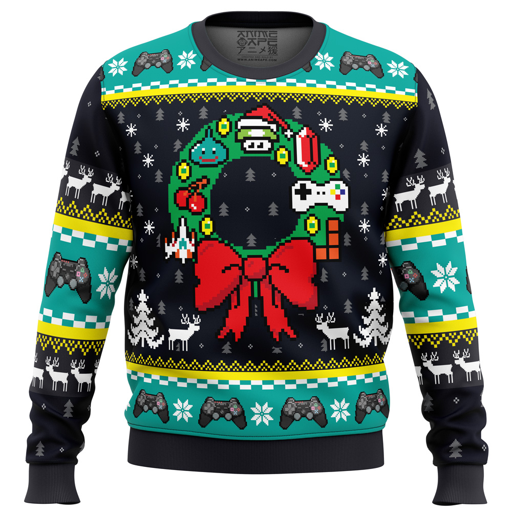 Game On Gamer Ugly Christmas Sweater- Best Christmas Gifts 2023