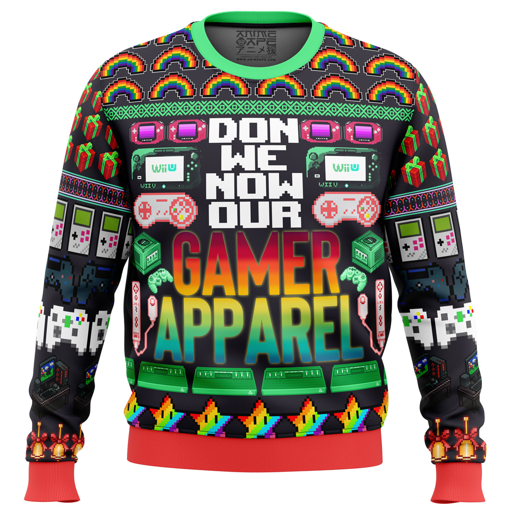 Gamer Apparel Ugly Christmas Sweater- Best Christmas Gifts 2023