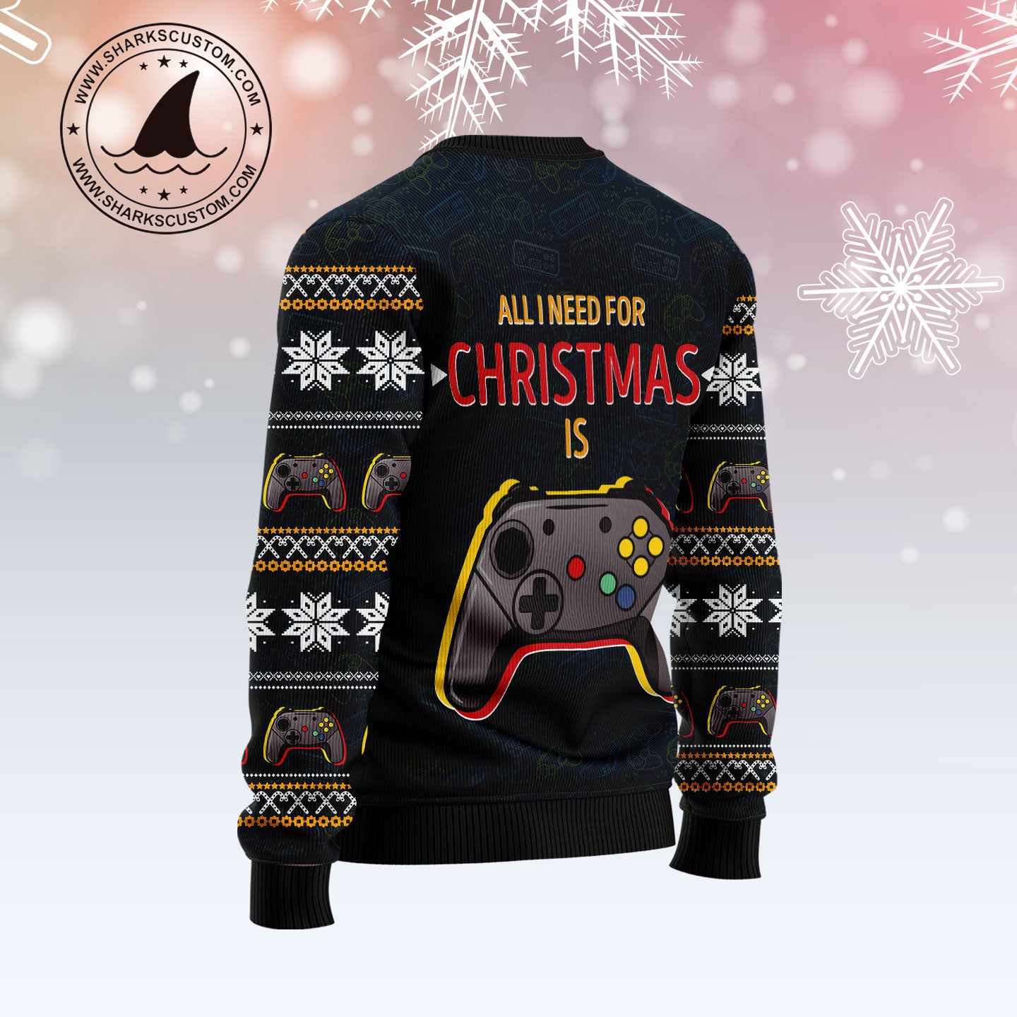 Games All I Need TY2310 Ugly Christmas Sweater- Best Christmas Gifts 2023