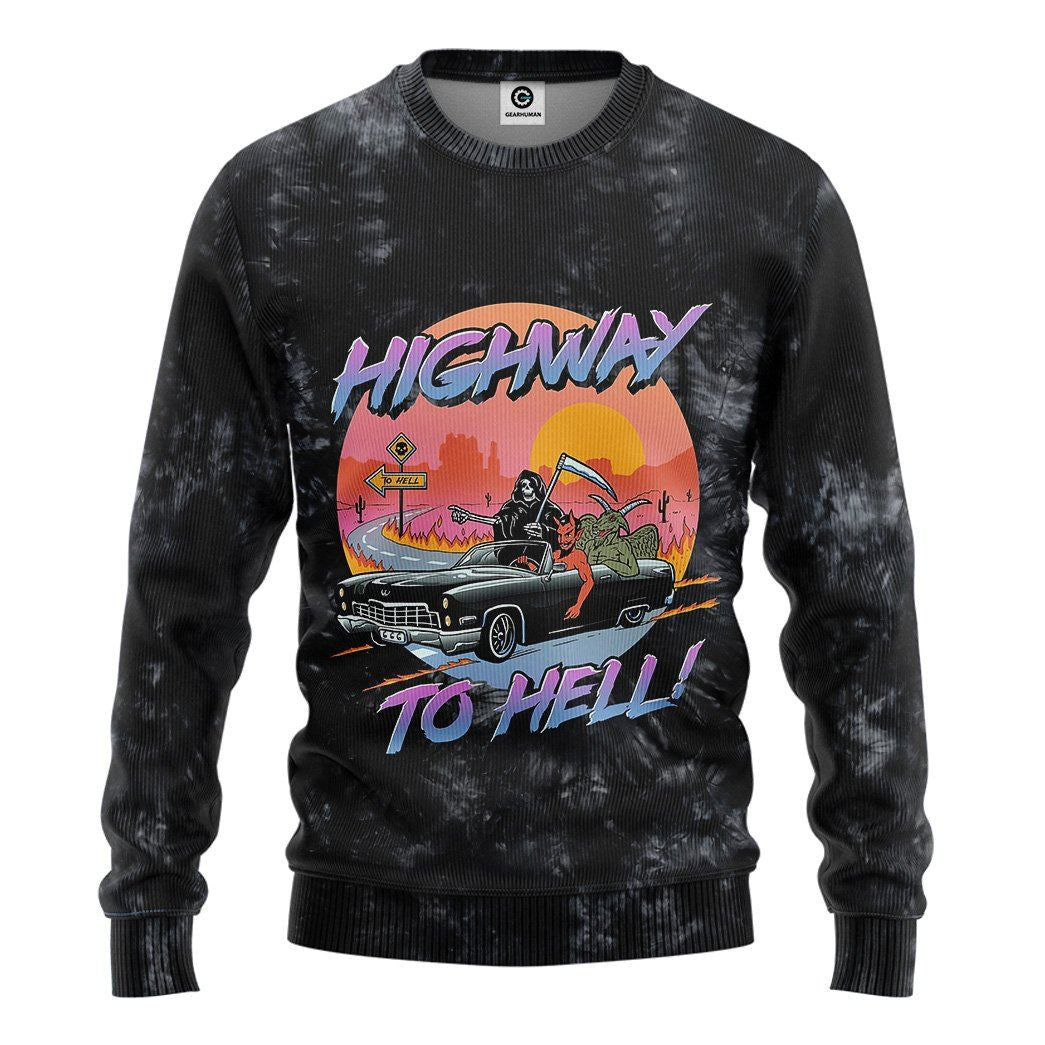 Highway To Hell Custom Sweatshirt Apparel- Best Christmas Gifts 2023