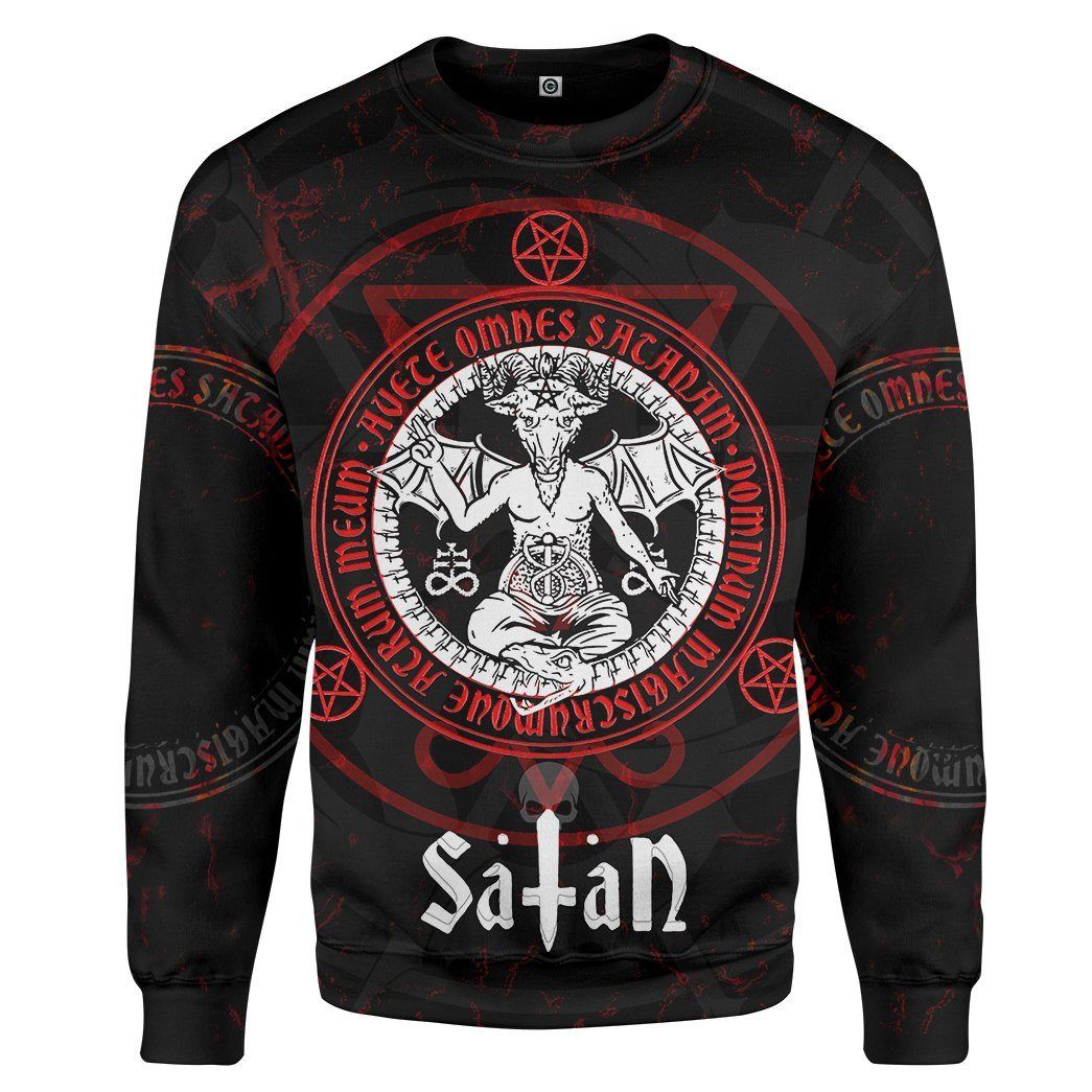 Sigil Of Baphomet Custom Sweatshirt Apparel- Best Christmas Gifts 2023