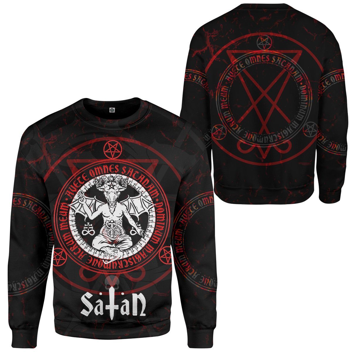 Sigil Of Baphomet Custom Sweatshirt Apparel- Best Christmas Gifts 2023