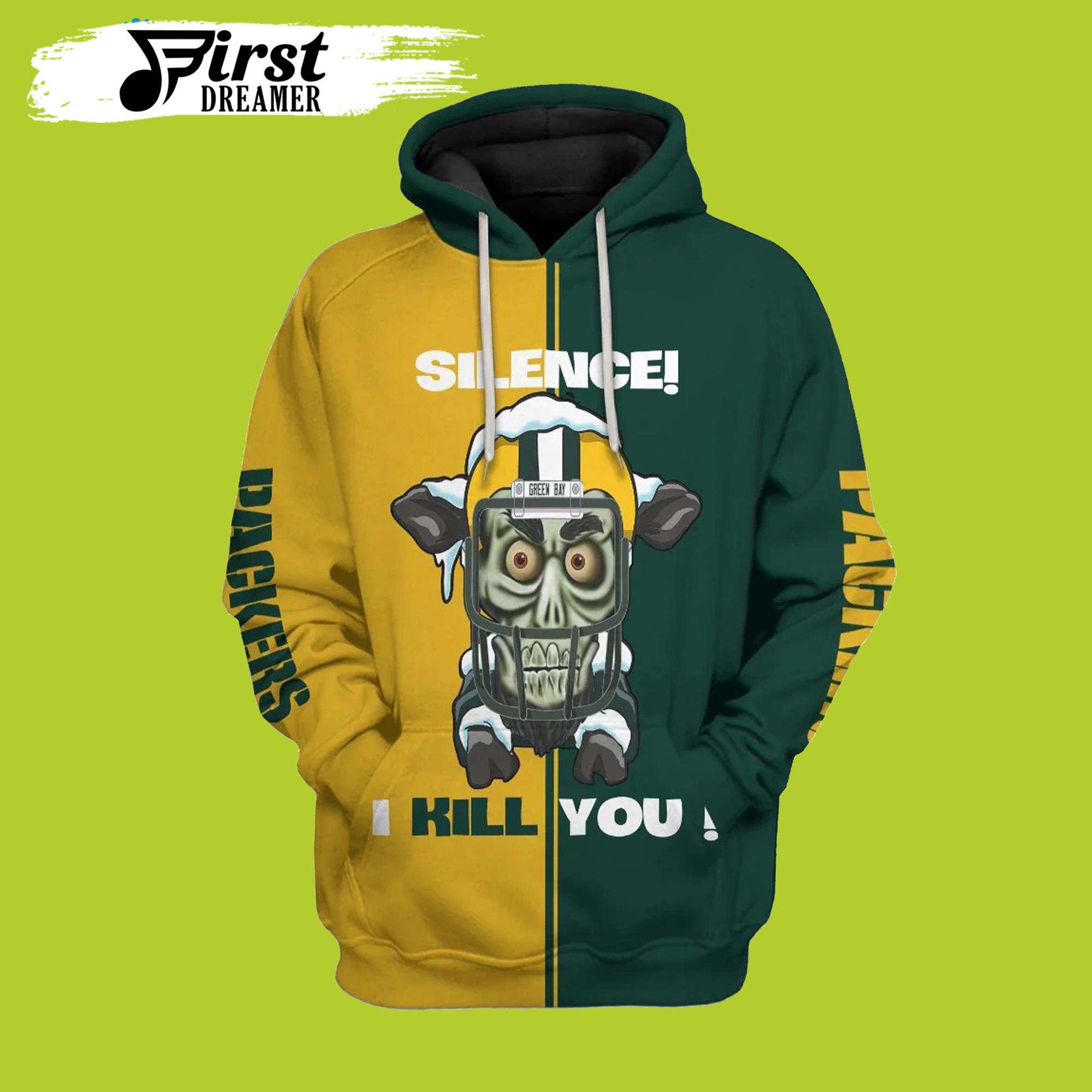 Gearhumans Green Bay Packers Hoodie 3D Apparel