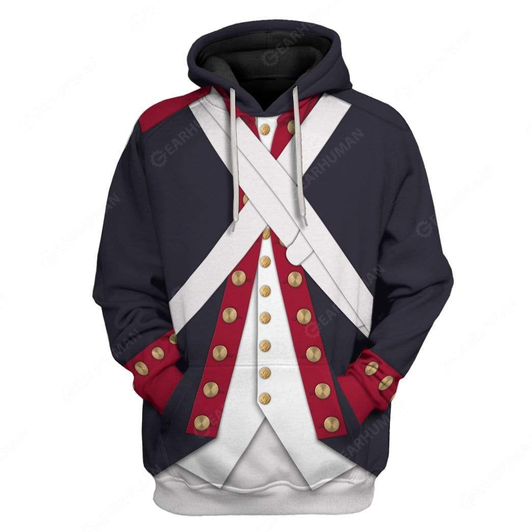 Gearhumans Hoodie Custom Continental Army Apparel- Best Christmas Gifts 2023