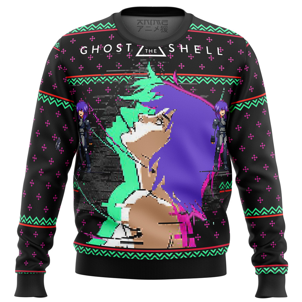 Ghost in the Shell Major Ugly Christmas Sweater- Best Christmas Gifts 2023