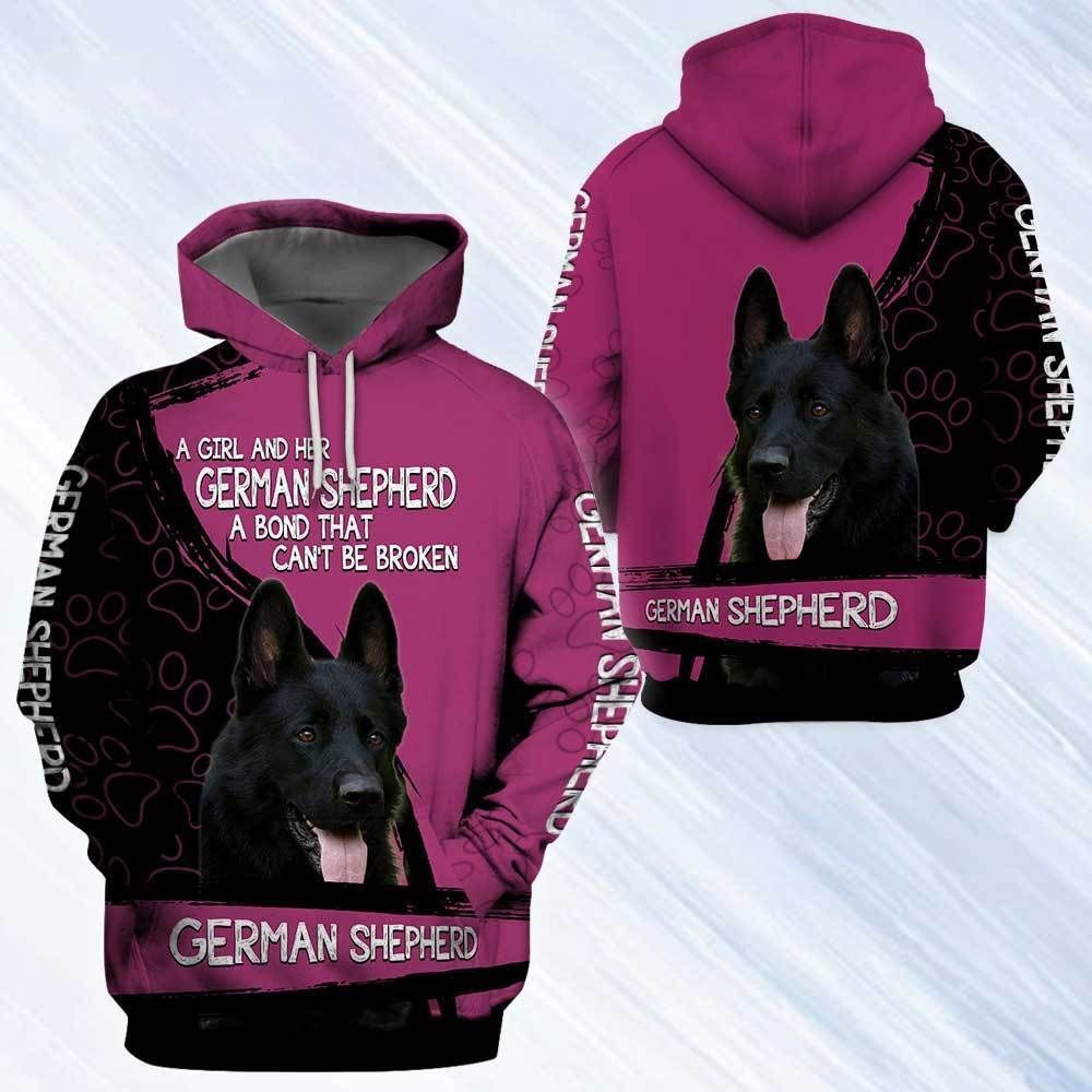 Gift For Dog Lover Black German Shepherd