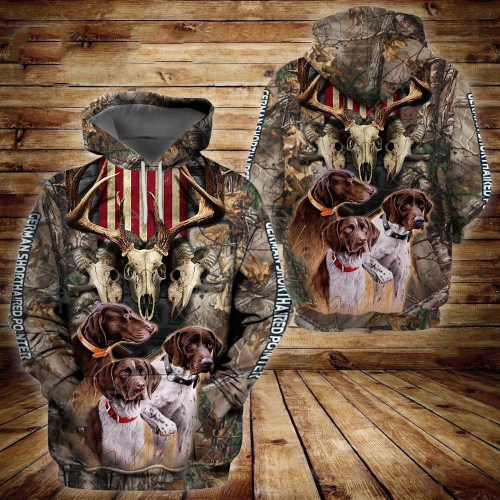 Gift For Dog Lover German Shorthaired Pointer Hunting Pullover